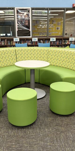 Custom Curved Seating