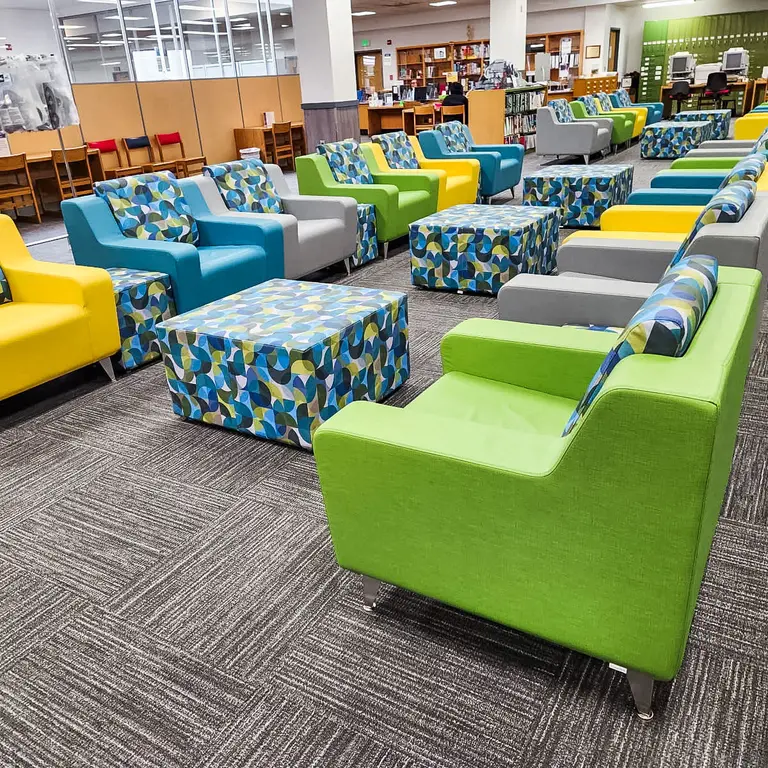 Rows of Social Chairs