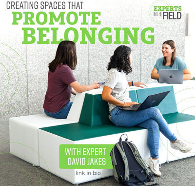 Creating Spaces that Promote Belonging Graphic link in bio