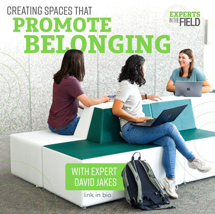 Creating Spaces that Promote Belonging Graphic link in bio