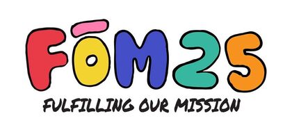 FOM25 Logo In Progress