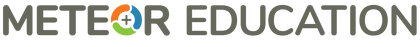 Meteor Education Long Logo no Tagline