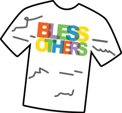 Signed Bless Others T shirt