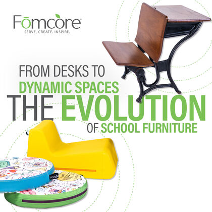 From Desks to Dynamic Spaces The Evolution of School Furniture