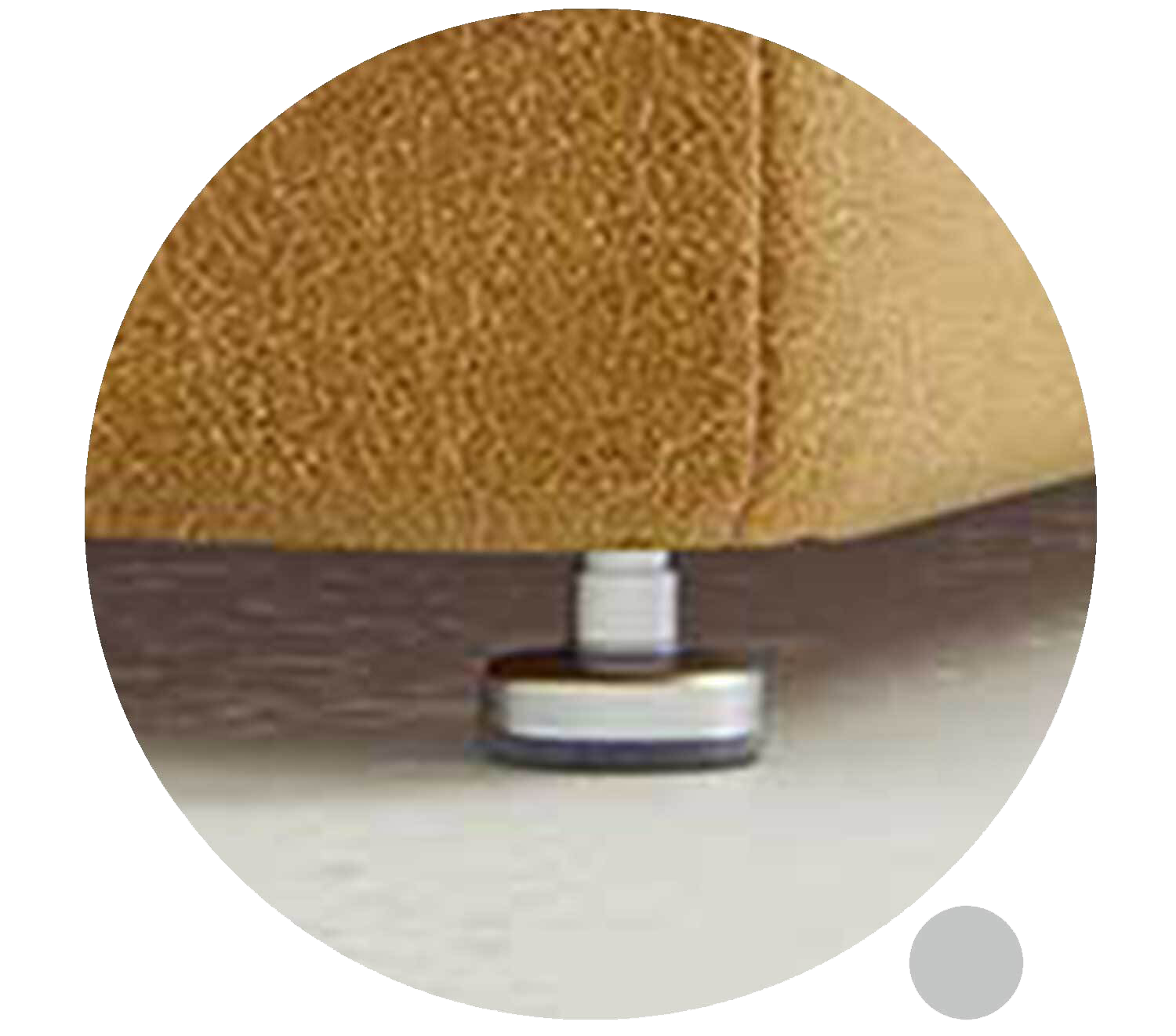 Circle Foot Options Nylon Glides 1 Inch