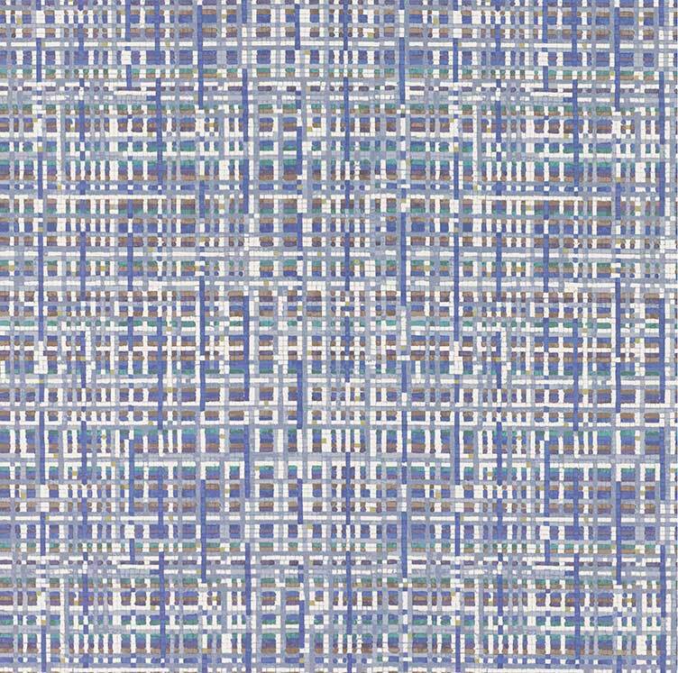Watercolor Grid Gradient Blue